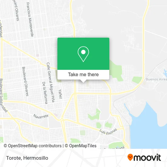 Torote map