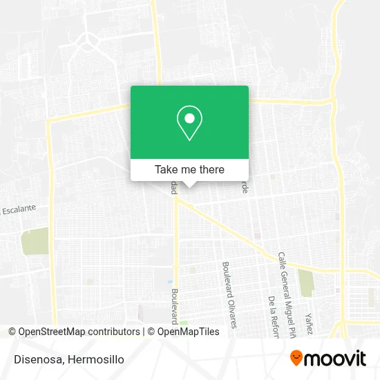 Disenosa map