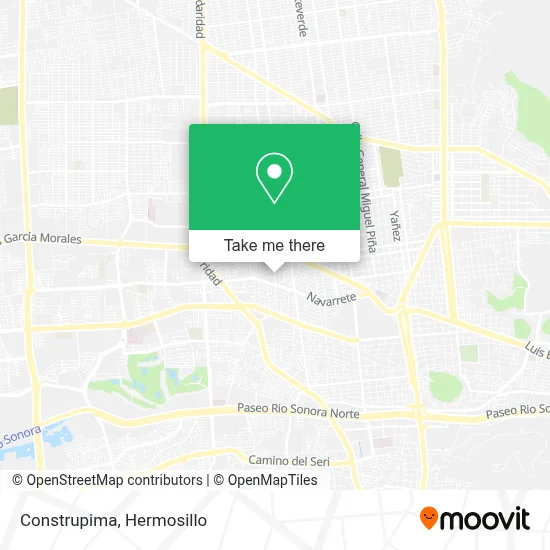 Construpima map