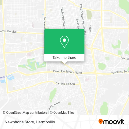 Newphone Store map