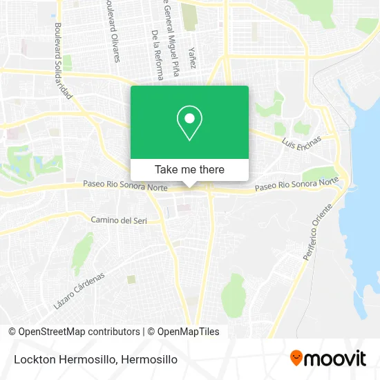 Lockton Hermosillo map
