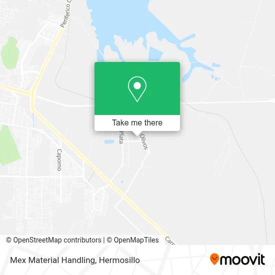 Mex Material Handling map