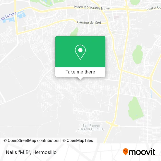 Nails "M.B" map