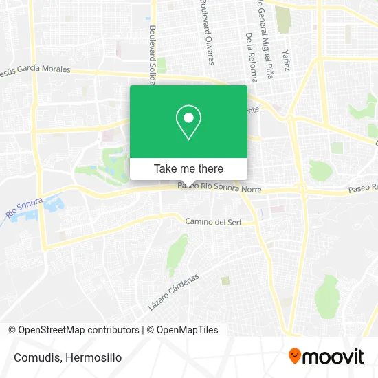 Comudis map
