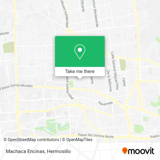 Machaca Encinas map