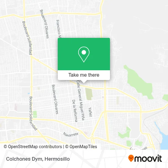 Colchones Dym map