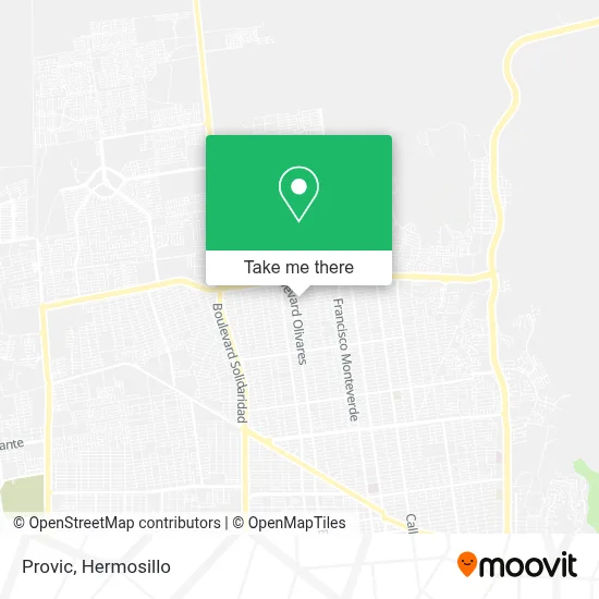 Provic map