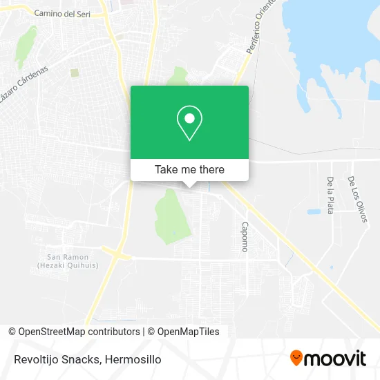 Revoltijo Snacks map