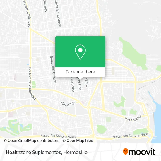 Healthzone Suplementos map