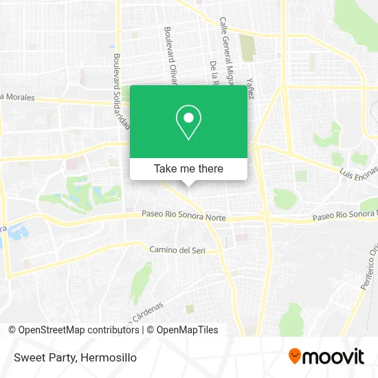 Sweet Party map
