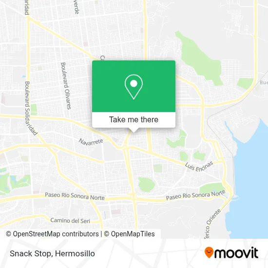 Snack Stop map