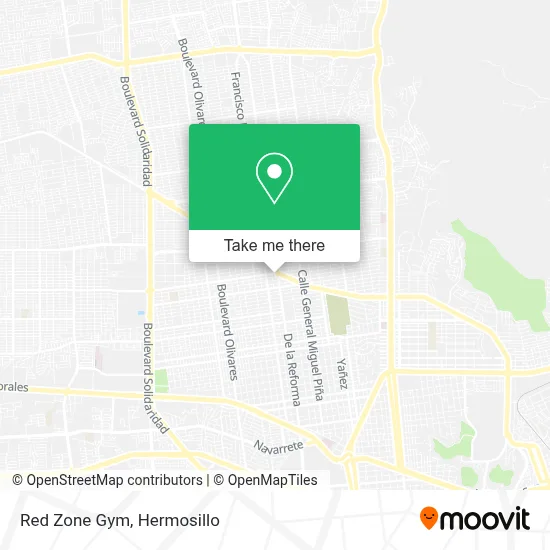 Red Zone Gym map