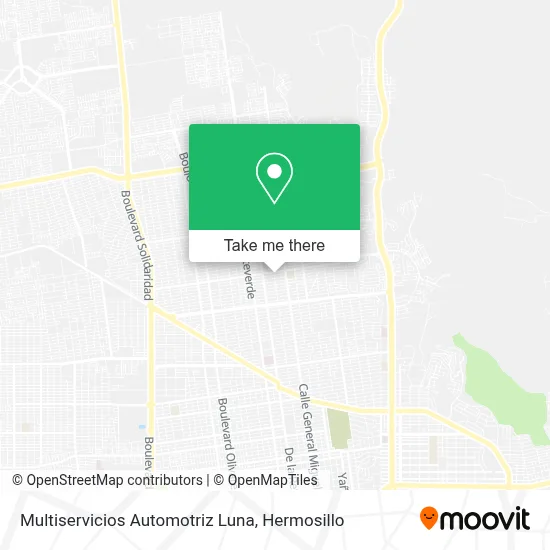 Multiservicios Automotriz Luna map