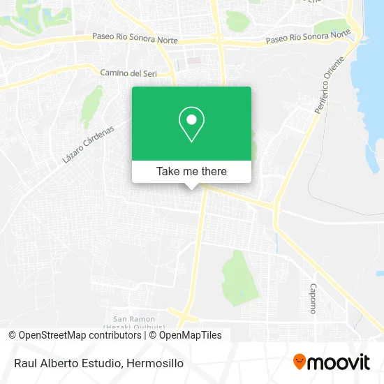 Raul Alberto Estudio map