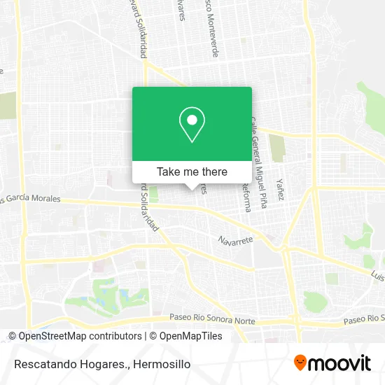 Rescatando Hogares. map