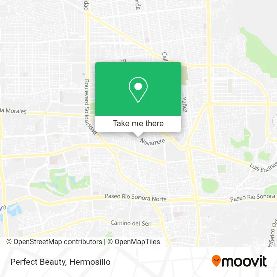 Perfect Beauty map