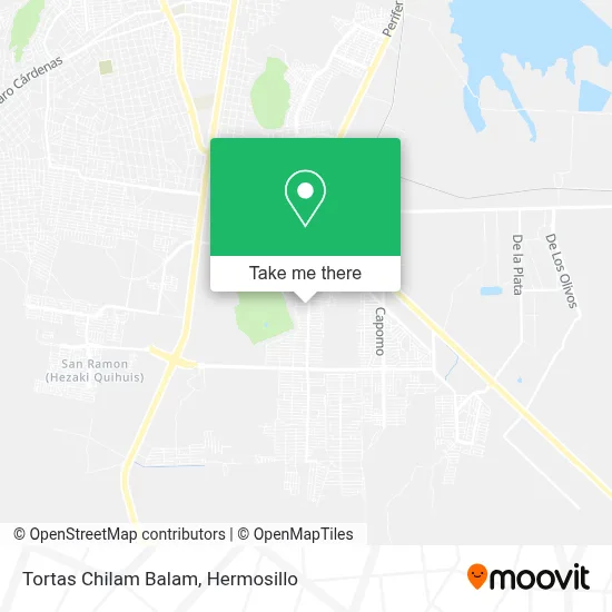 Tortas Chilam Balam map