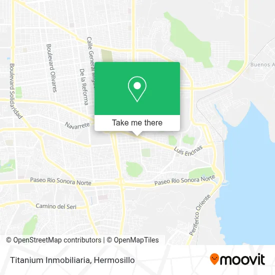 Titanium Inmobiliaria map
