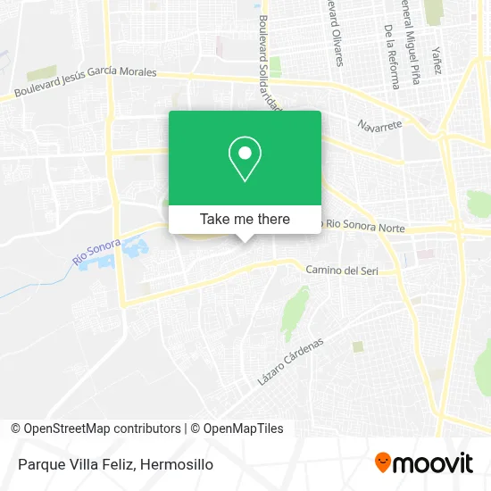 Parque Villa Feliz map