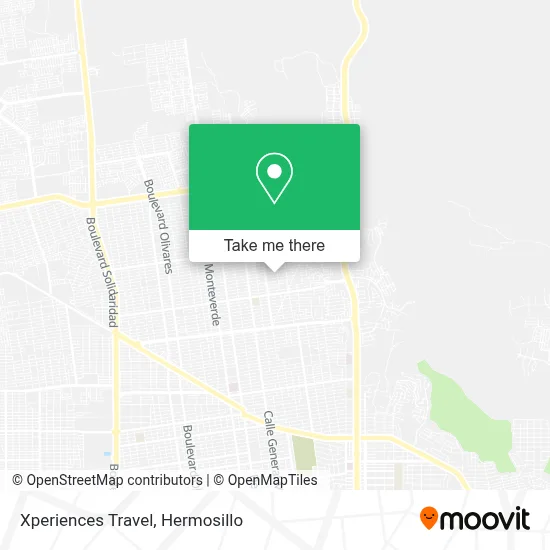 Xperiences Travel map