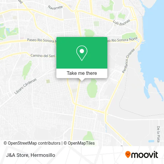 J&A Store map