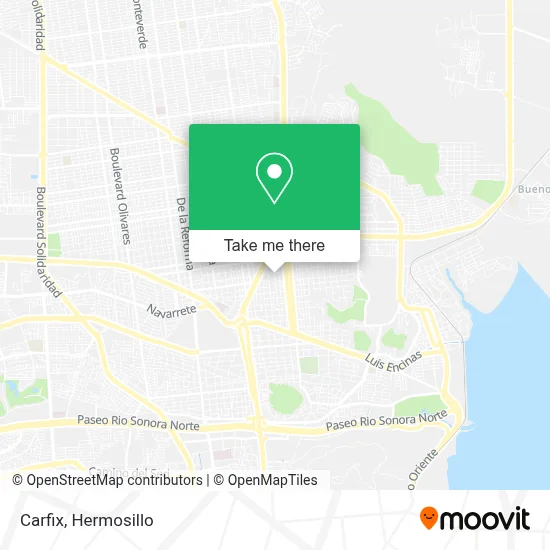 Carfix map