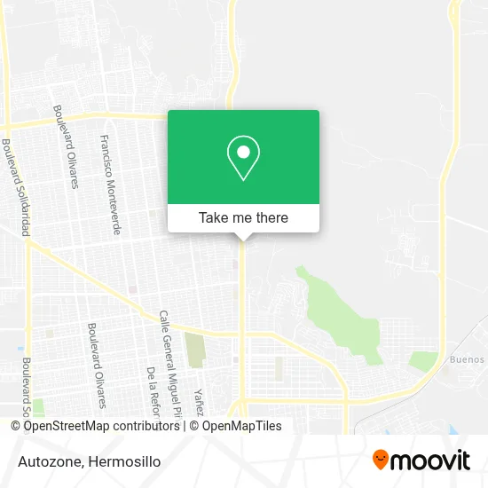 Autozone map