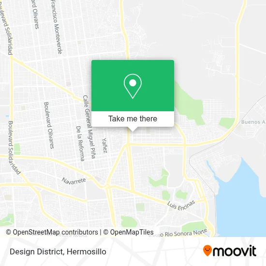Design District map
