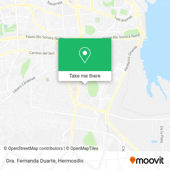 Dra. Fernanda  Duarte map