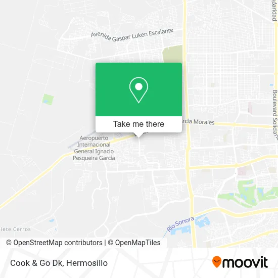 Cook & Go Dk map