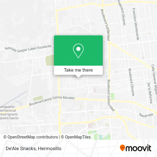 De'Ale Snacks map