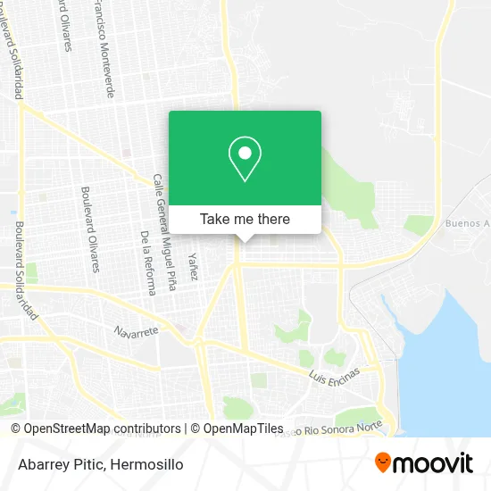Abarrey Pitic map