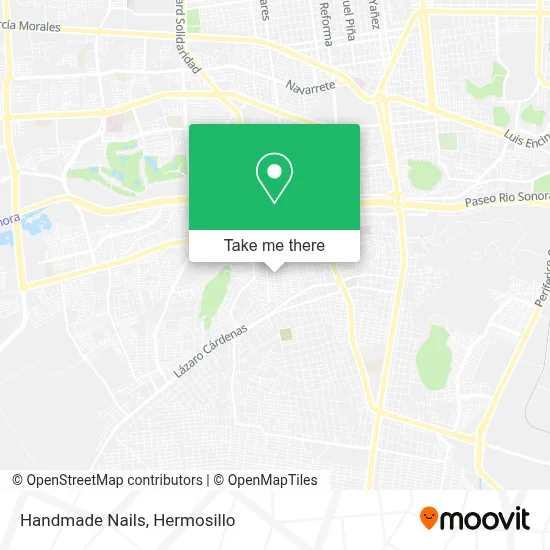 Handmade Nails map
