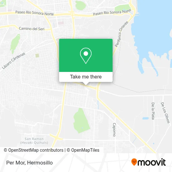 Per Mor map