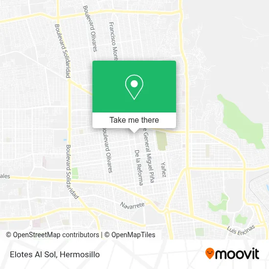 Elotes Al Sol map