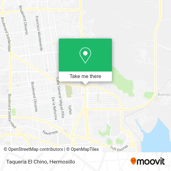 Taquería El Chino map