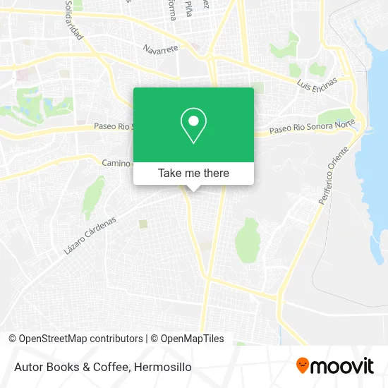 Autor Books & Coffee map