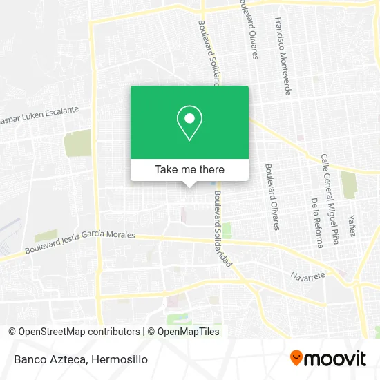 Banco Azteca map