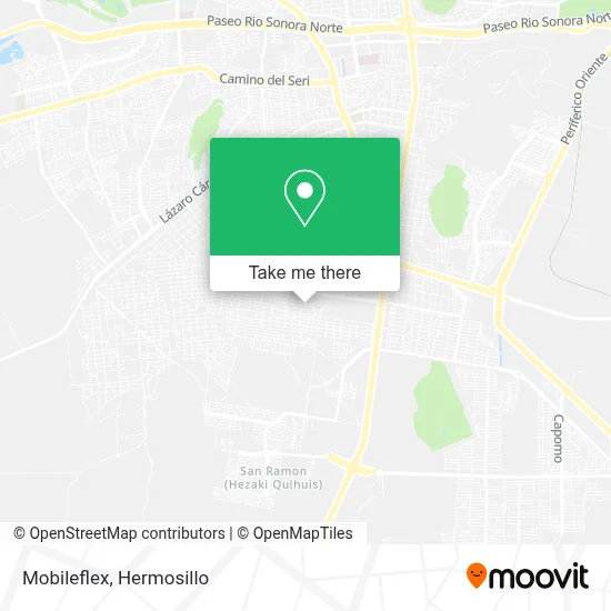 Mobileflex map
