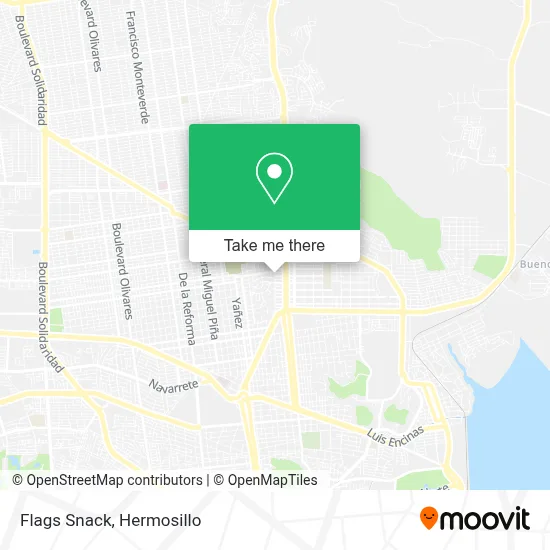Flags Snack map