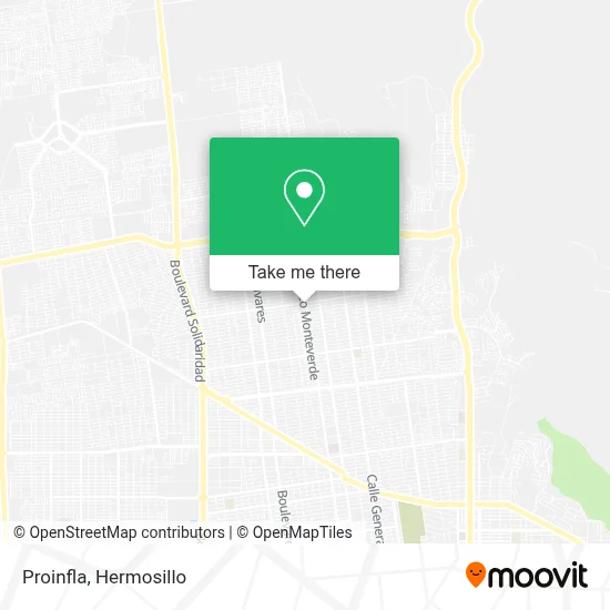 Proinfla map