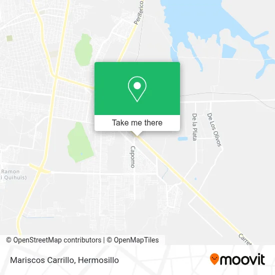 Mariscos Carrillo map
