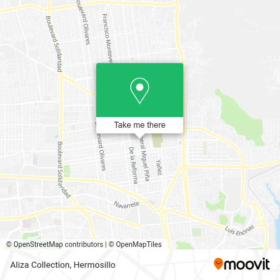 Aliza Collection map