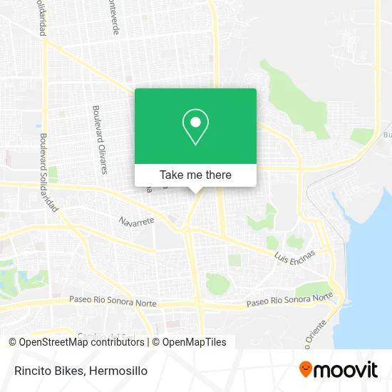 Rincito Bikes map
