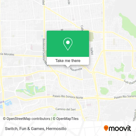 Switch, Fun & Games map