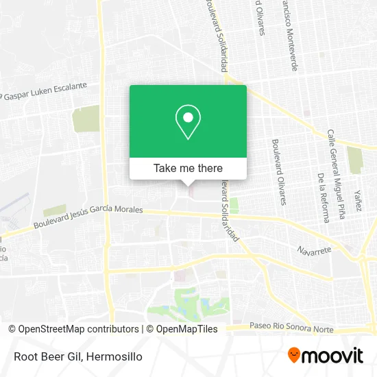 Root Beer Gil map