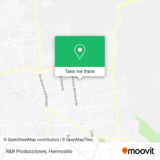 R&R Producciones map