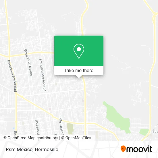 Rsm México map