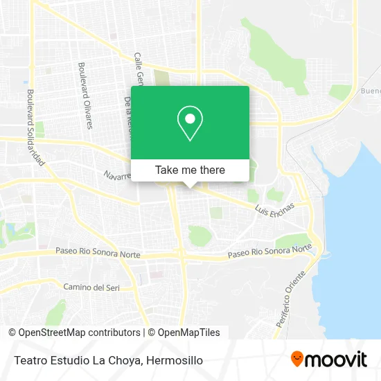 Teatro Estudio La Choya map
