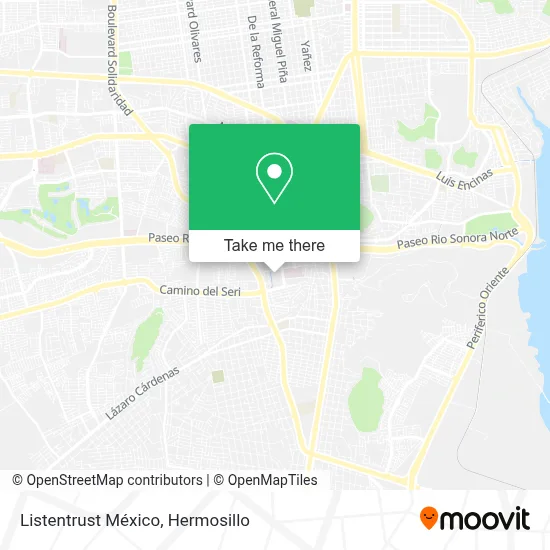 Listentrust México map